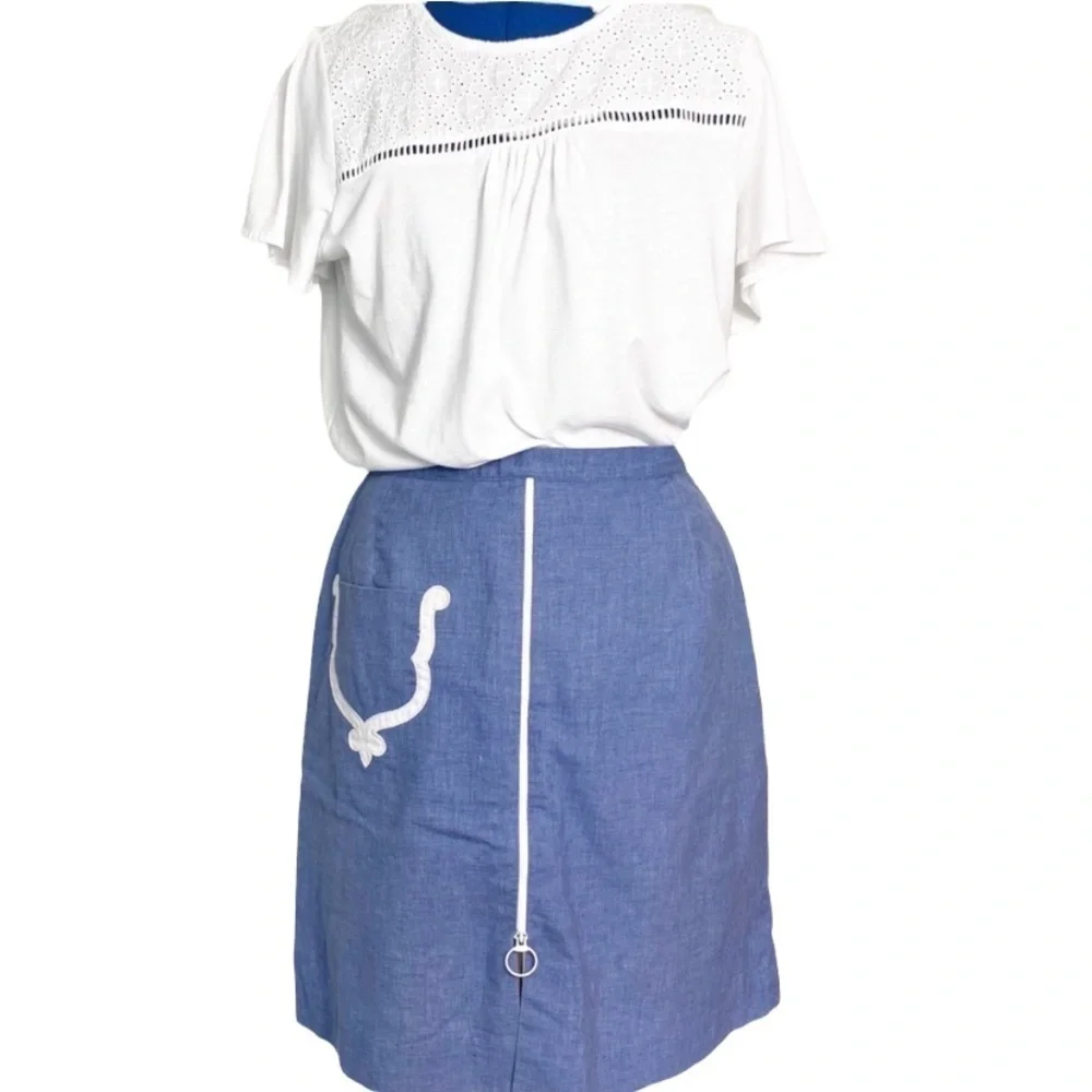 VINTAGE 70’s Culottes/Skort Skirt, Tennis Skirt, Skooter Skirt, Retro